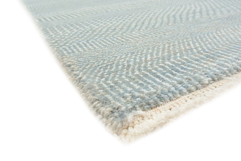 Designový koberec - 313 x 243 cm - světle modrá