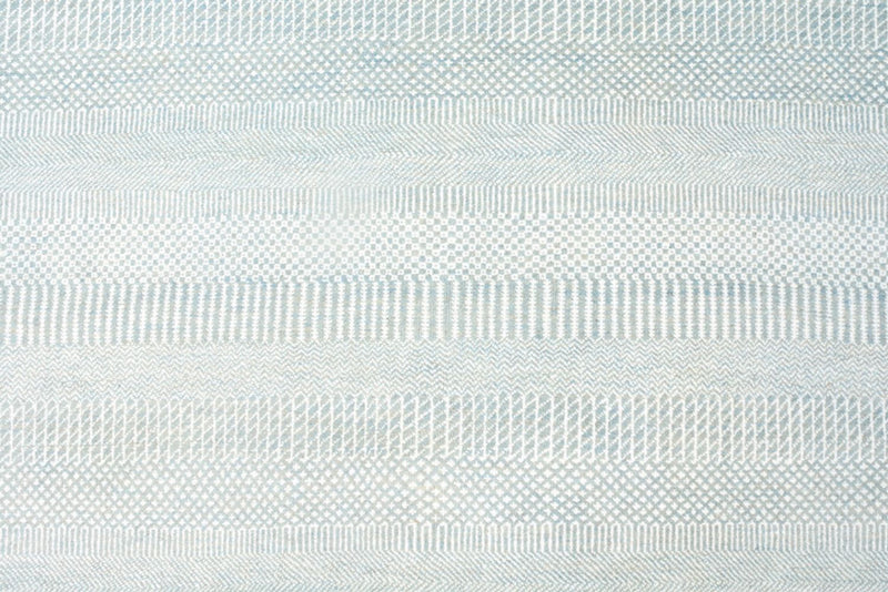 Designový koberec - 313 x 243 cm - světle modrá