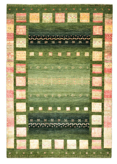 Indo Loribaft Koberec 127x183cm - Vlněný koberec