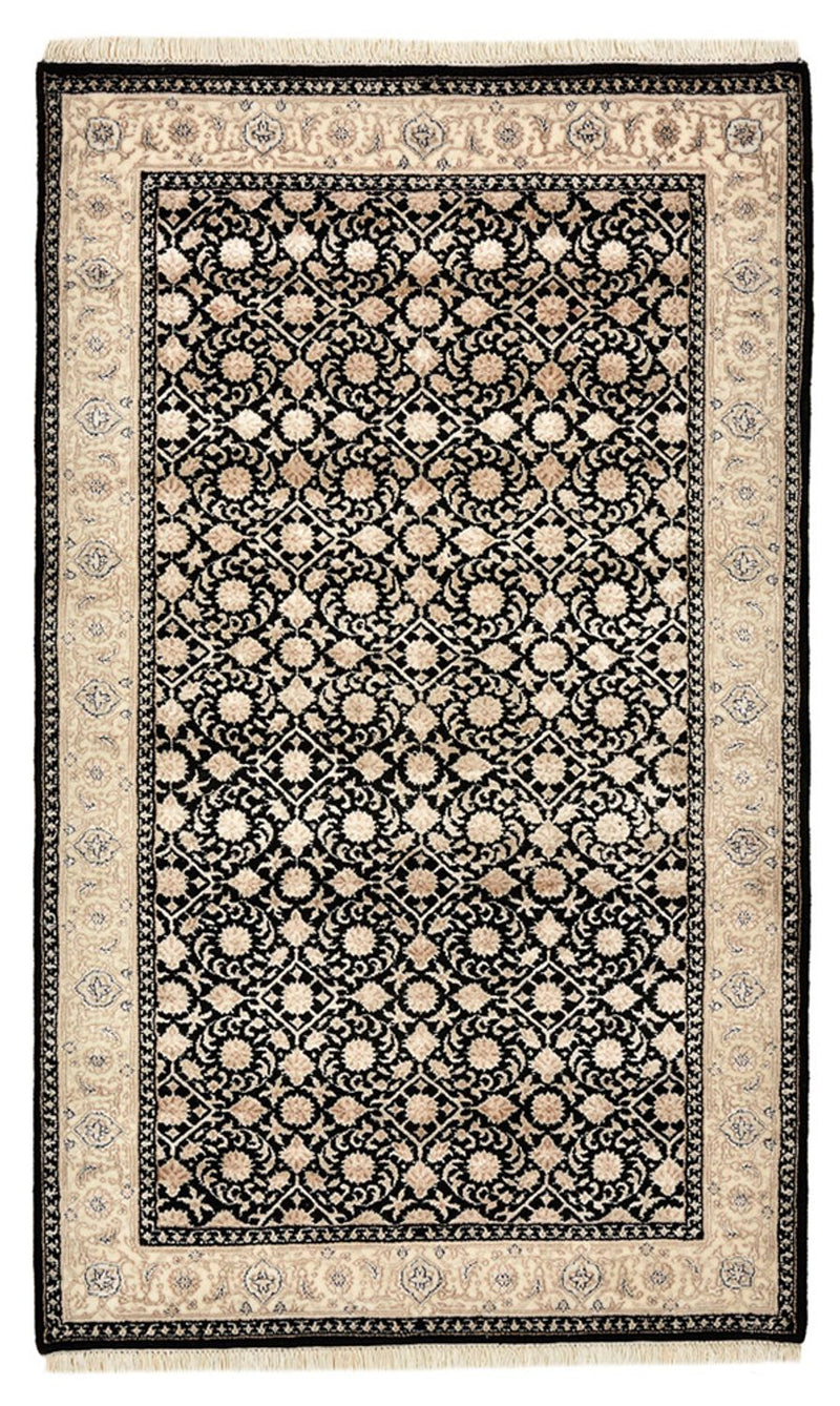 Indo Bidjar Koberec 95x157cm - Orientální koberec - tmavě béžová