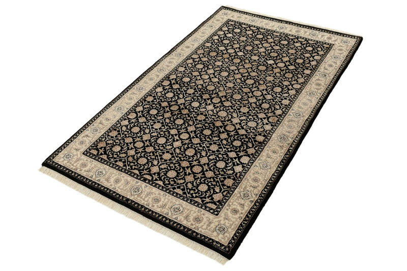 Indo Bidjar Koberec 95x157cm - Orientální koberec - tmavě béžová