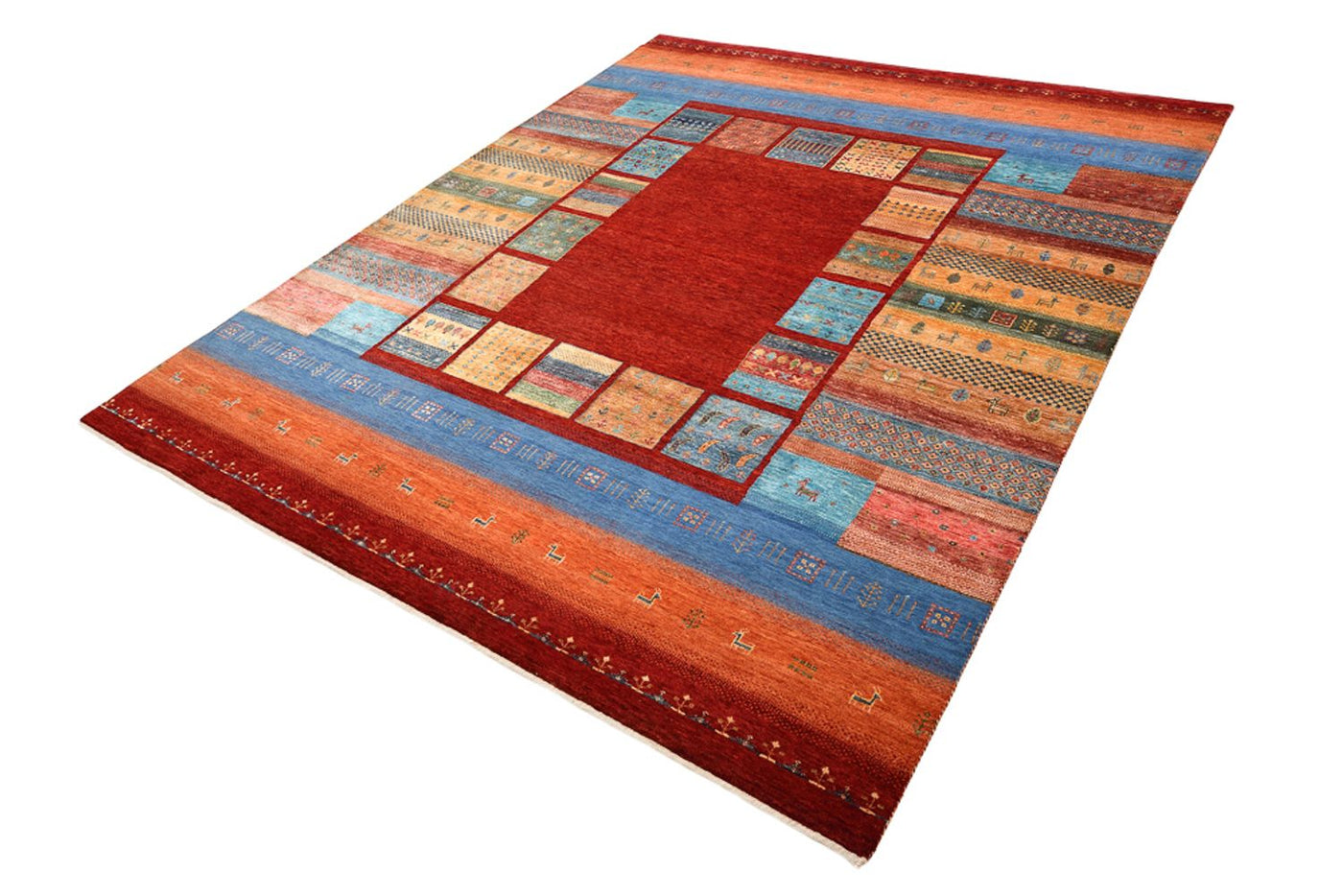 Indo Loribaft Koberec 249x206cm - Vlněný koberec