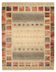 Gabbeh koberec - Loribaft Indus - 207 x 158 cm - tmavě béžová