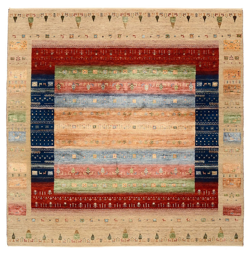 Indo Loribaft Koberec 203x203cm - Vlněný koberec