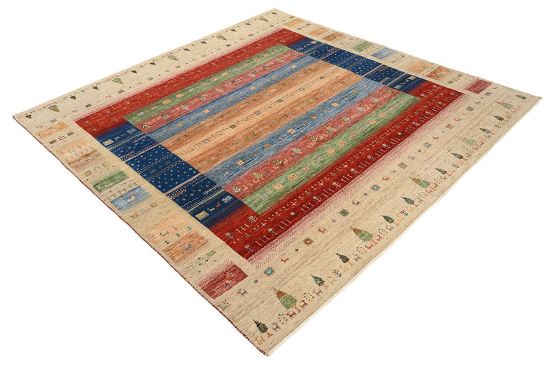 Indo Loribaft Koberec 203x203cm - Vlněný koberec