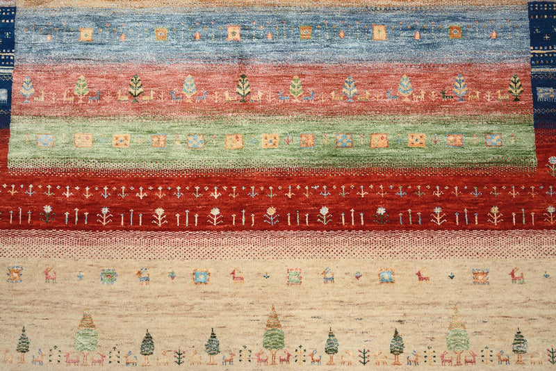 Indo Loribaft Koberec 203x203cm - Vlněný koberec
