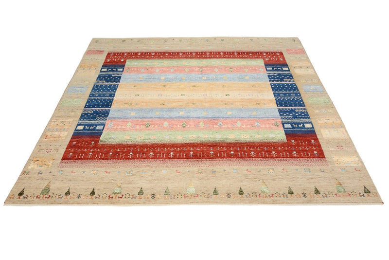 Indo Loribaft Koberec 203x203cm - Vlněný koberec