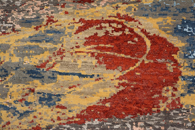 Designový koberec 180x182cm - Designerteppich