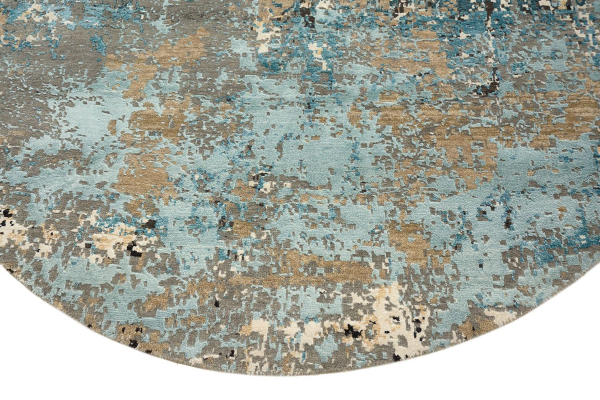 Designový koberec 176x179cm - Designerteppich - vícebarevný