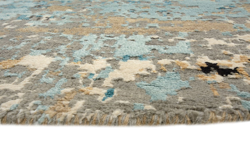 Designový koberec 176x179cm - Designerteppich - vícebarevný