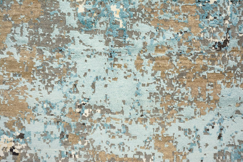 Designový koberec 176x179cm - Designerteppich - vícebarevný