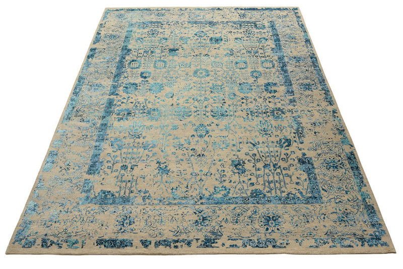 Designový koberec 246x339cm - Designerteppich - světle béžová