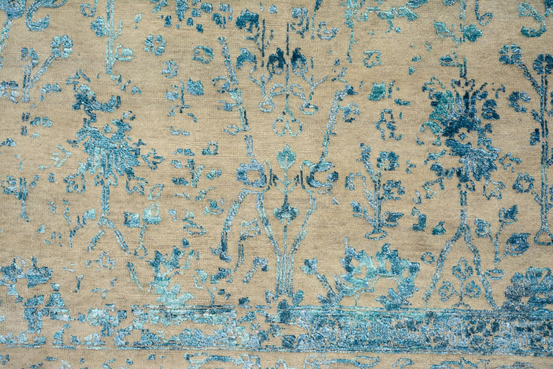 Designový koberec 246x339cm - Designerteppich - světle béžová