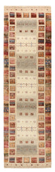 Runner Gabbeh koberec - Loribaft Indus - 298 x 84 cm - vícebarevné
