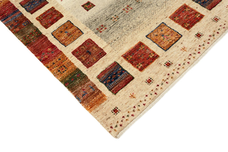 Runner Gabbeh koberec - Loribaft Indus - 298 x 84 cm - vícebarevné