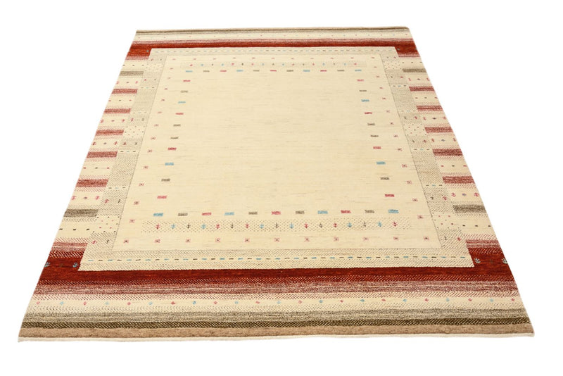 Indo Loribaft Koberec 198x156cm - Vlněný koberec