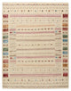 Gabbeh koberec - Loribaft Indus - 201 x 155 cm - světle béžová