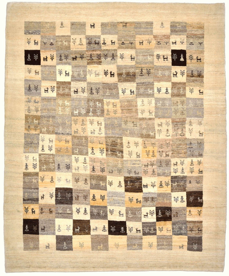 Loribaft Koberec 154x191cm - Perserteppich Wollteppich