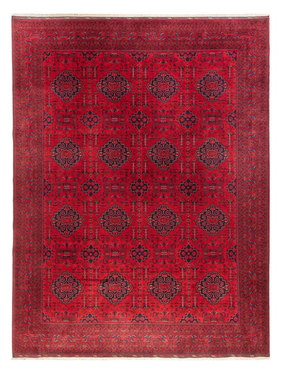 Afghánský koberec 295x397cm - Orientální koberec - červená