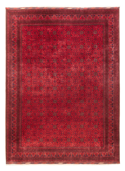 Afghánský koberec 298x404cm - Orientální koberec - červená