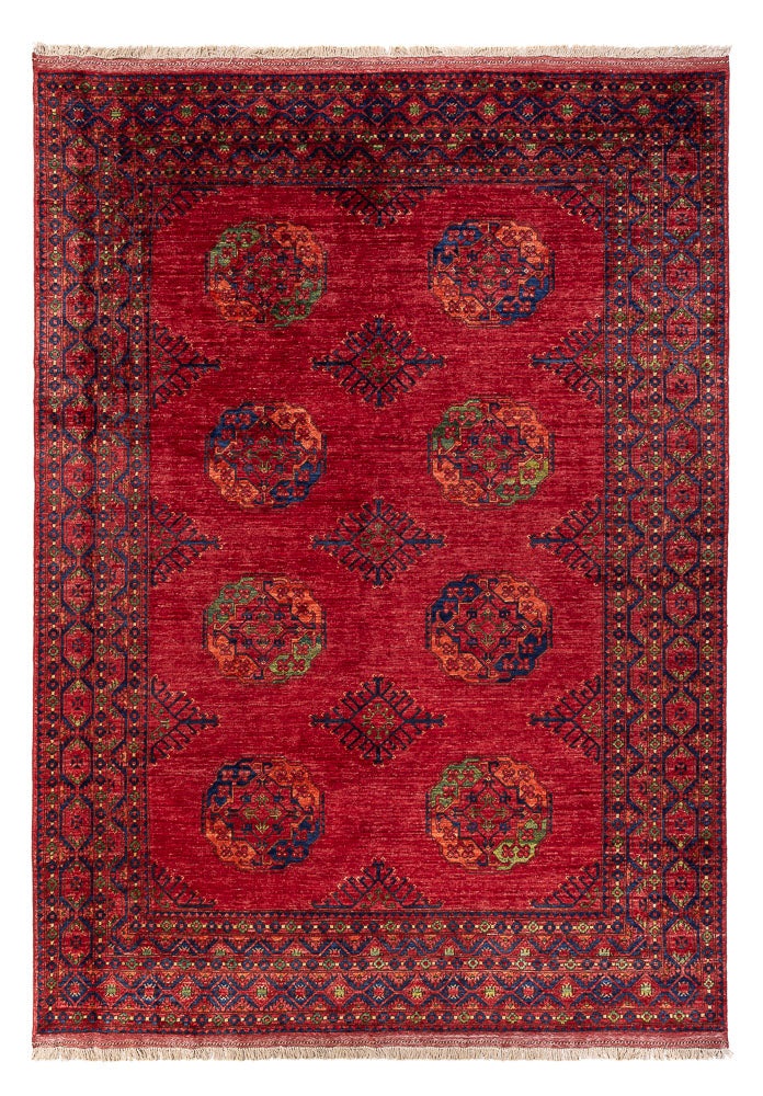 Khal Mohammadi Koberec 214x296cm - Orientální koberec - červená