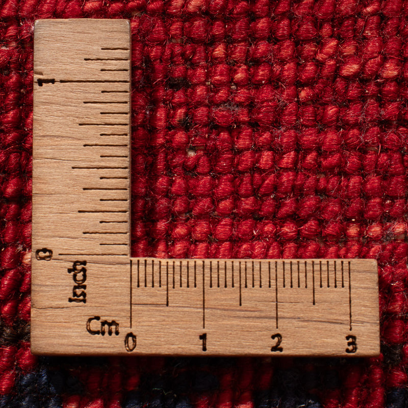 Runner Afghánský koberec - Kunduz - 260 x 83 cm - červená