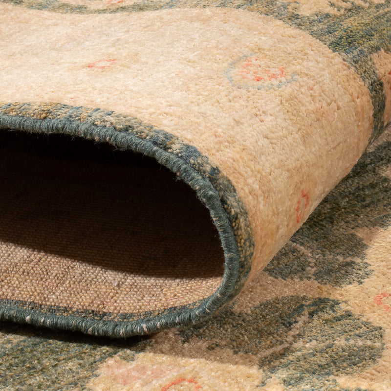 Runner Zieglerův koberec - 297 x 89 cm - olivově zelená