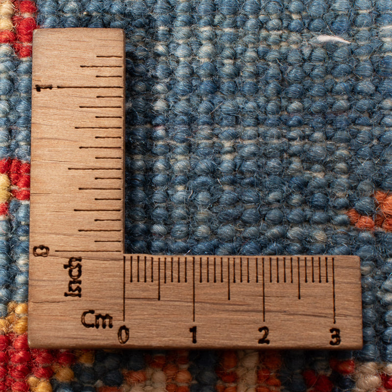 Runner Zieglerův koberec - Kazak - 307 x 83 cm - modrá