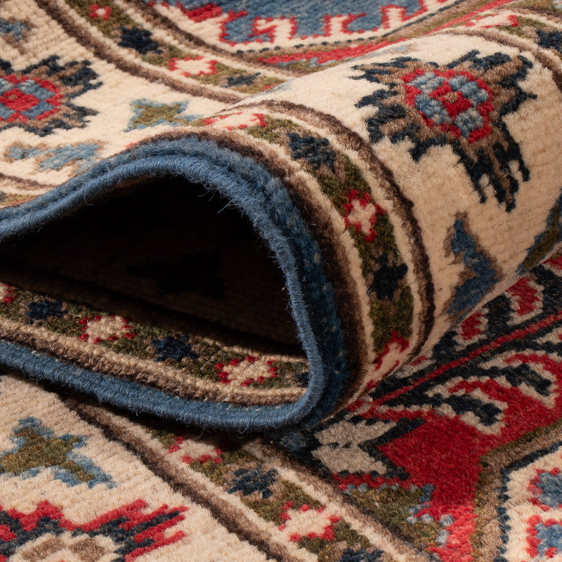 Runner Zieglerův koberec - Kazak - 288 x 82 cm - modrá