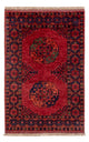 Afghánský koberec - 152 x 99 cm - červená