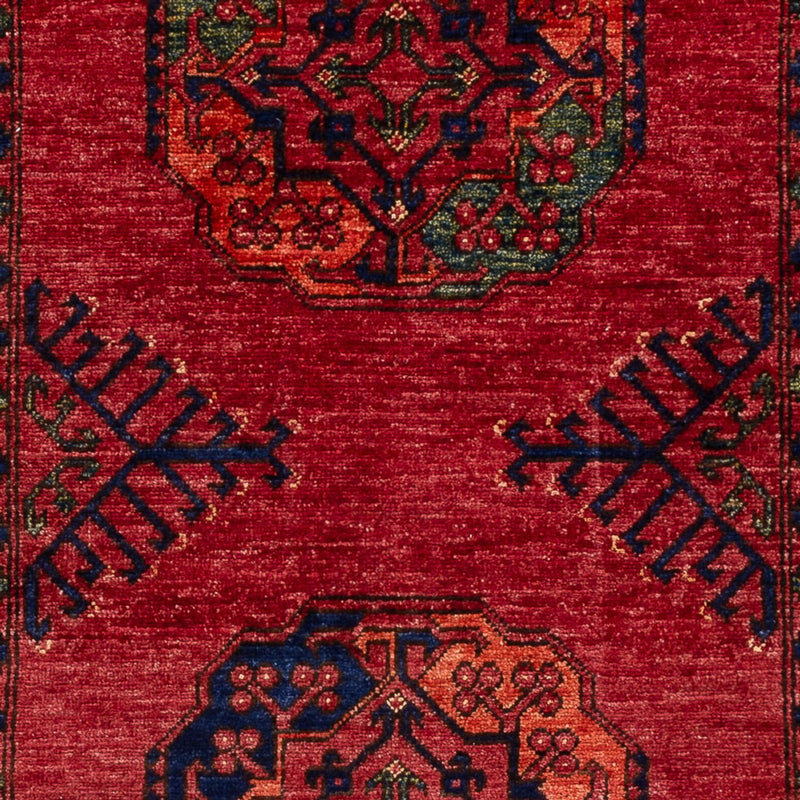 Afghánský koberec - 152 x 99 cm - červená