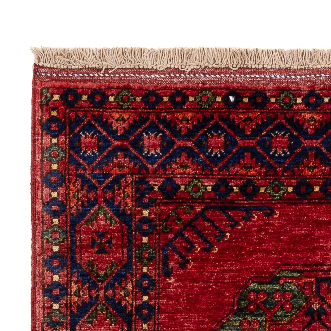 Afghánský koberec - 152 x 99 cm - červená