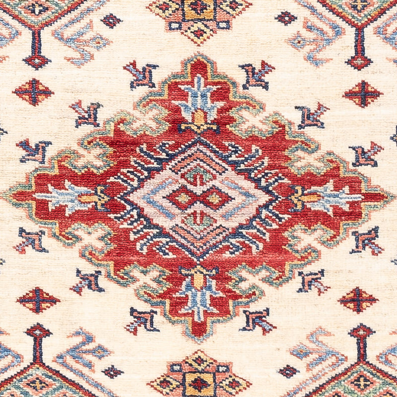 Kazak Koberec 101x145cm - Orientální koberec - béžová