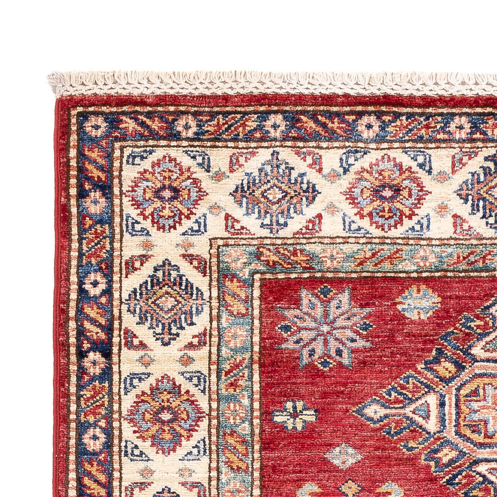 Kazak Koberec 98x146cm - Orientální koberec - červená