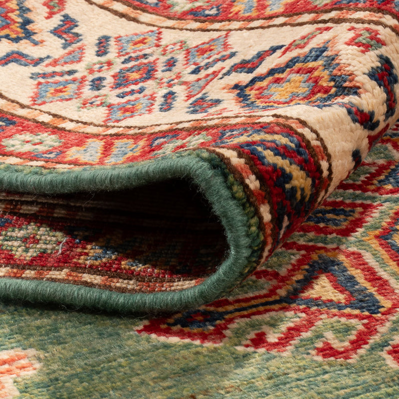 Zieglerův koberec - Kazak - 154 x 99 cm - zelená
