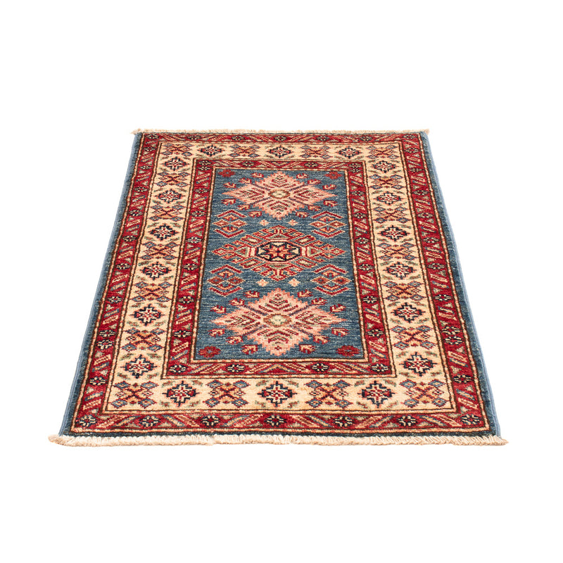 Kazak Koberec 63x93cm - Orientální koberec - světle modrá