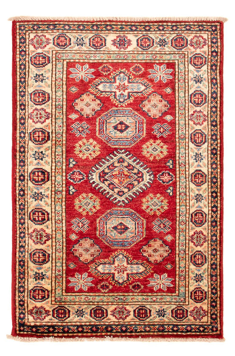 Kazak Koberec 62x93cm - Orientální koberec - červená
