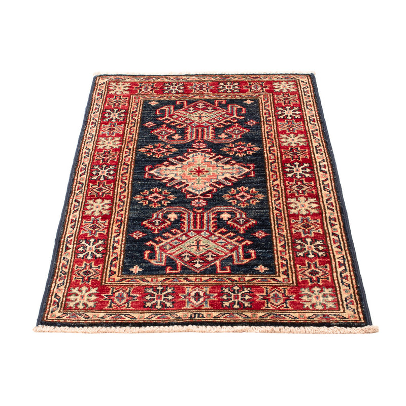 Kazak Koberec 58x90cm - Orientální koberec - tmavě modrá