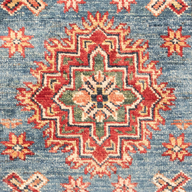 Kazak Koberec 61x94cm - Orientální koberec - modrá