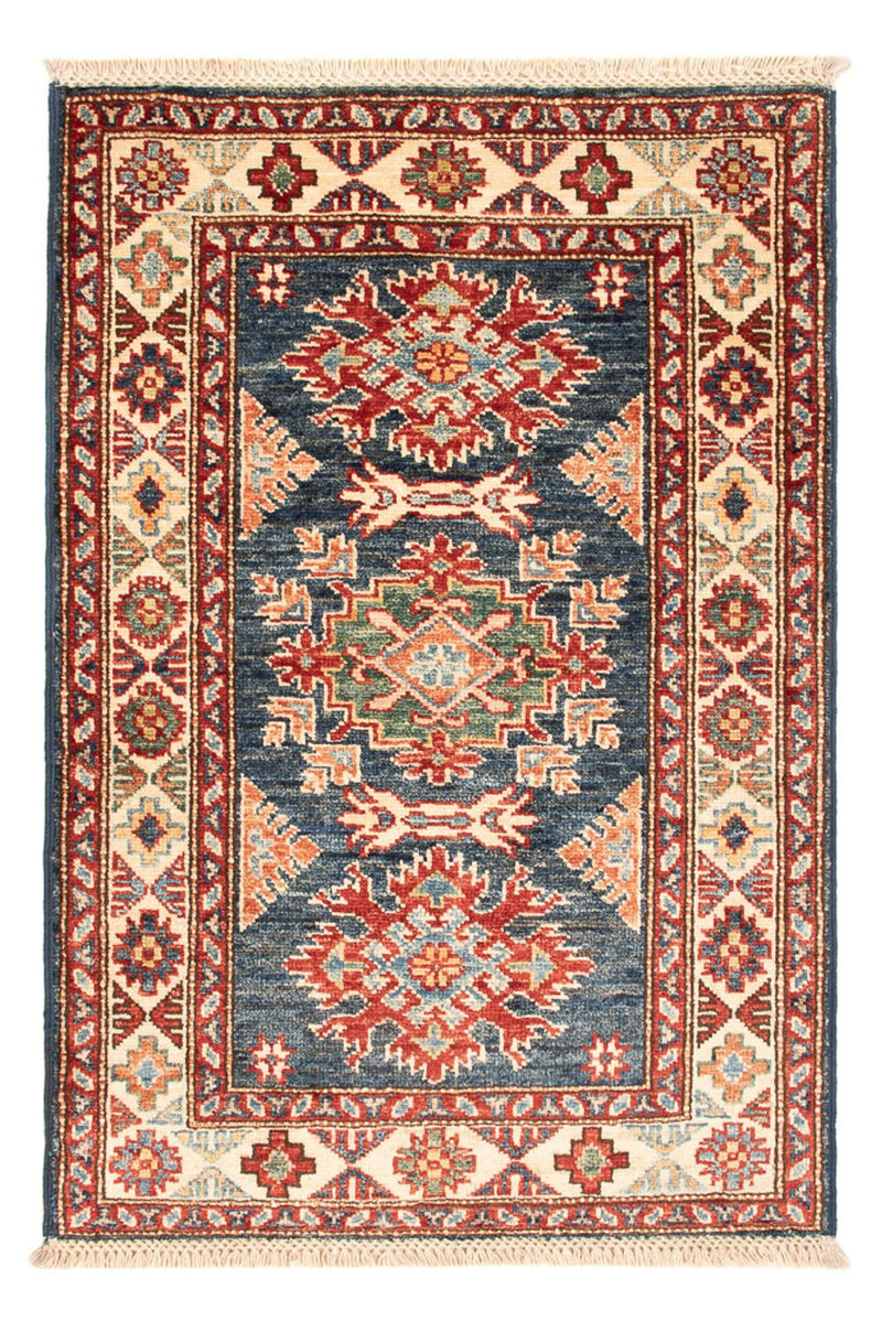 Zieglerův koberec - Kazak - Royal - 90 x 60 cm - benzínová modř