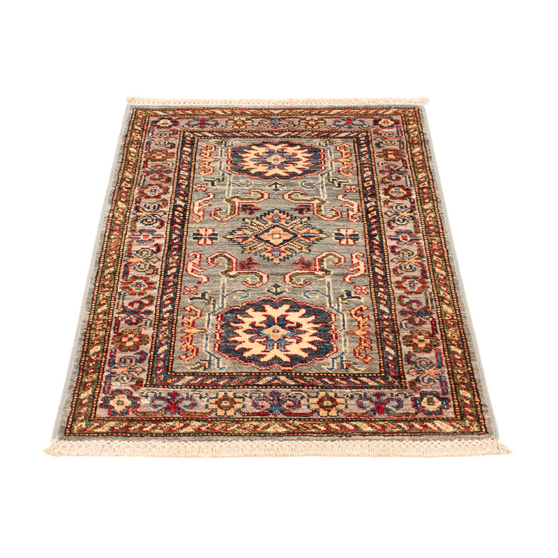 Kazak Koberec 56x88cm - Orientální koberec - světle zelená