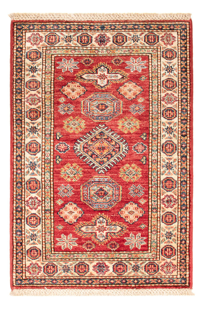 Kazak Koberec 59x90cm - Orientální koberec - červená