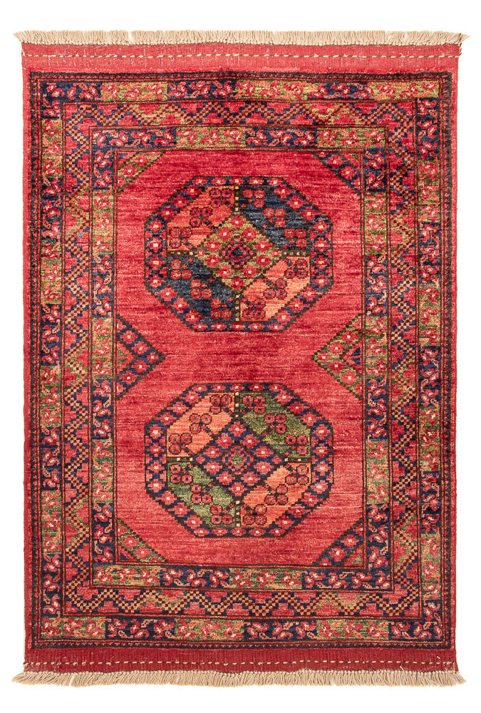 Afghánský koberec - 115 x 84 cm - červená