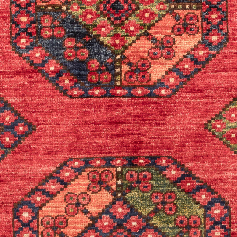 Afghánský koberec - 115 x 84 cm - červená