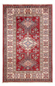 Kazak Koberec 81x124cm - Orientální koberec - červená