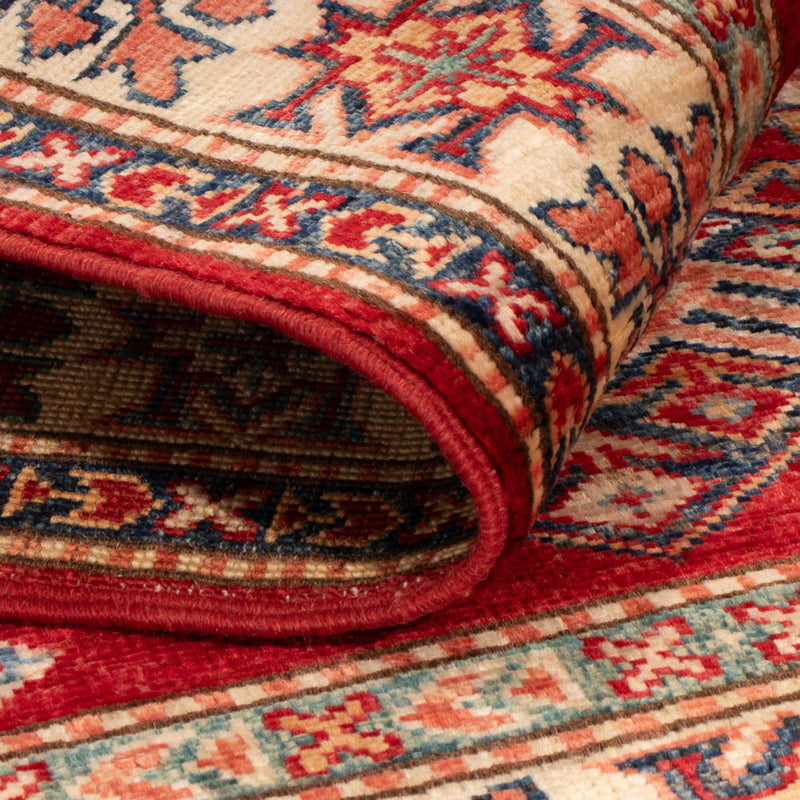 Kazak Koberec 81x124cm - Orientální koberec - červená