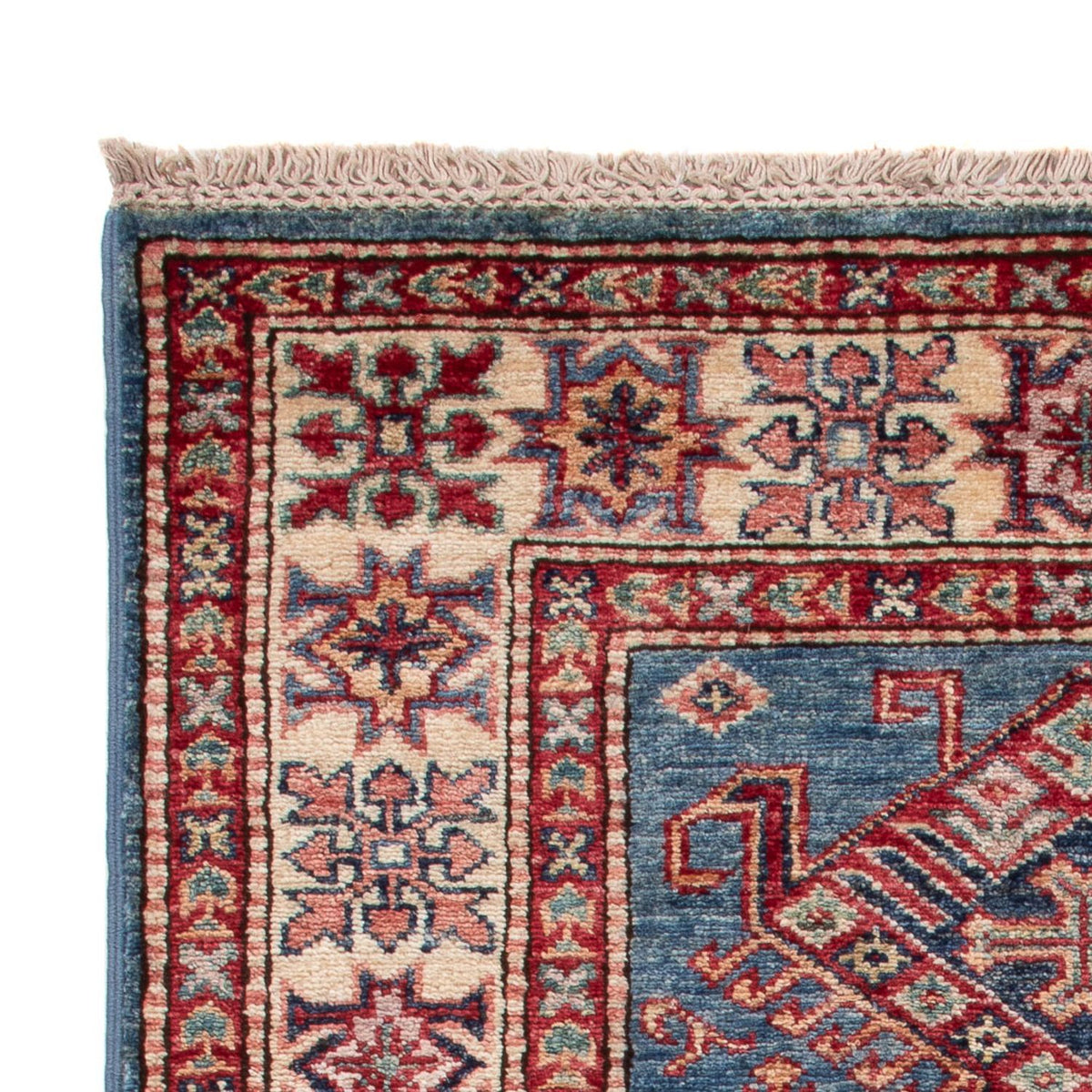 Kazak Koberec 80x126cm - Orientální koberec - modrá
