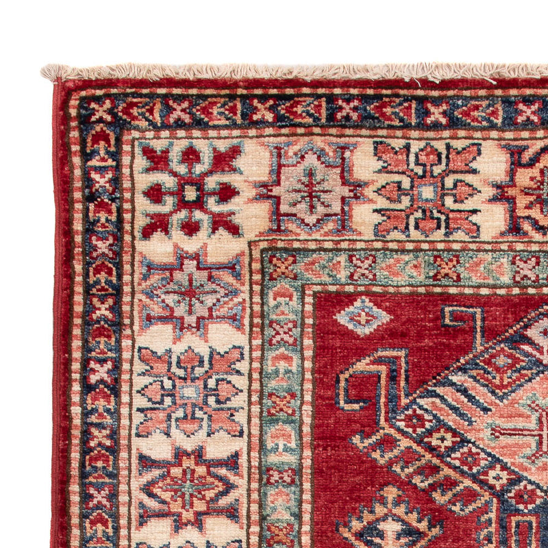 Kazak Koberec 81x123cm - Orientální koberec - červená