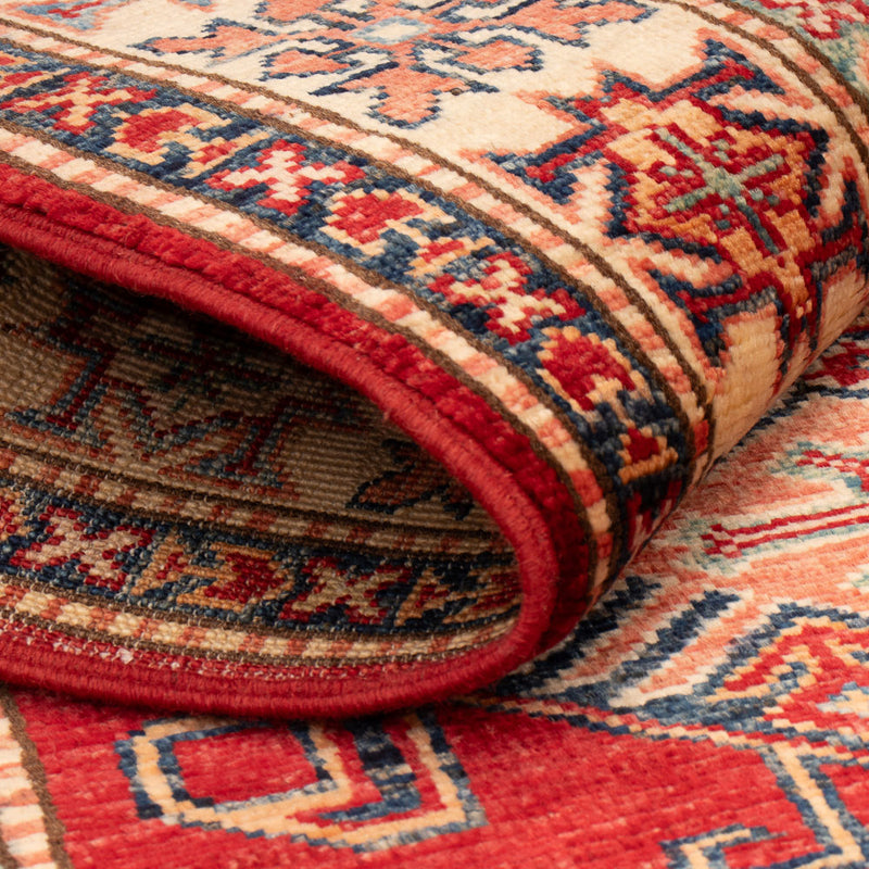 Kazak Koberec 81x123cm - Orientální koberec - červená