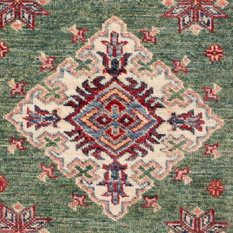 Kazak Koberec 78x121cm - Orientální koberec - zelená